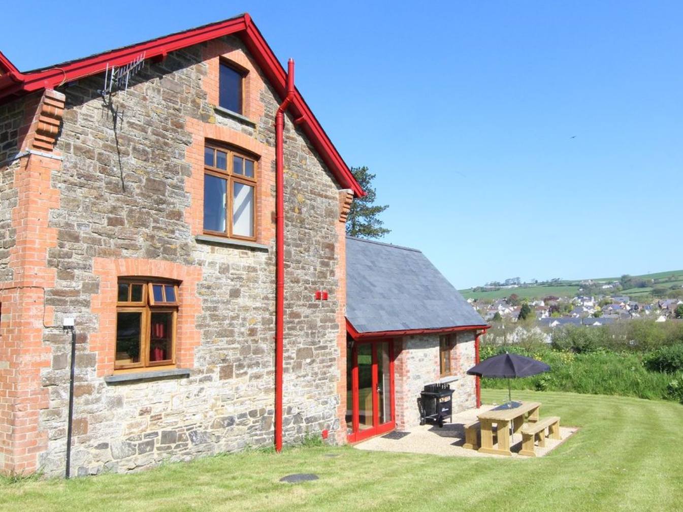 The Granary from the garden