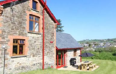 The garden beside The Granary